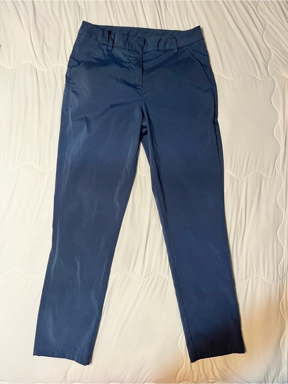 Puma Golf Navy Blue Slim Fit Stretch Tech Performance Pants Size 2